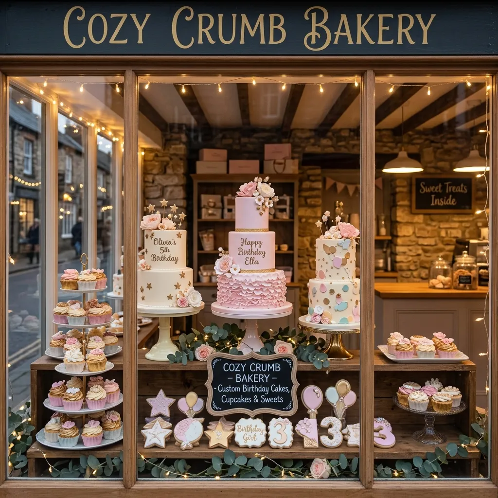 CakeCraft Bakery Template Preview