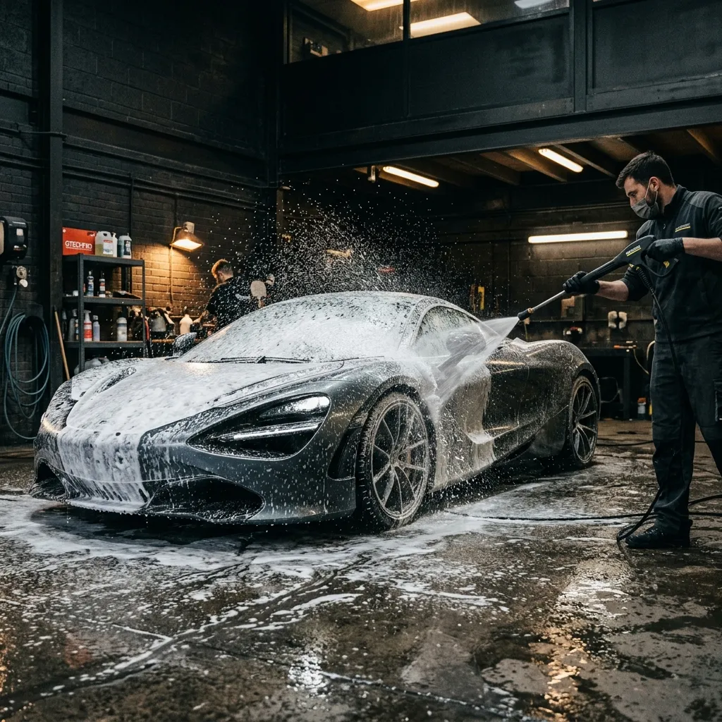 AutoShine Carwash Template Preview