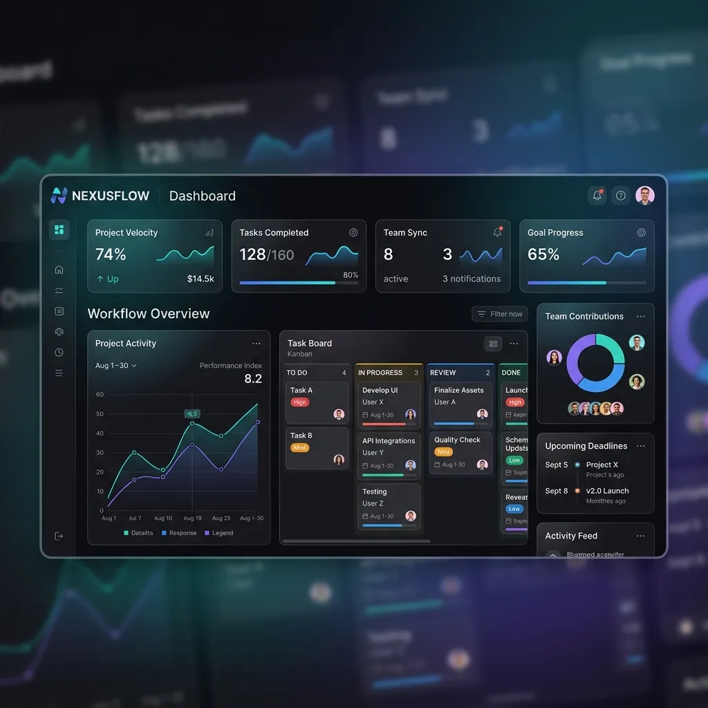 SaaS Launch Template Preview