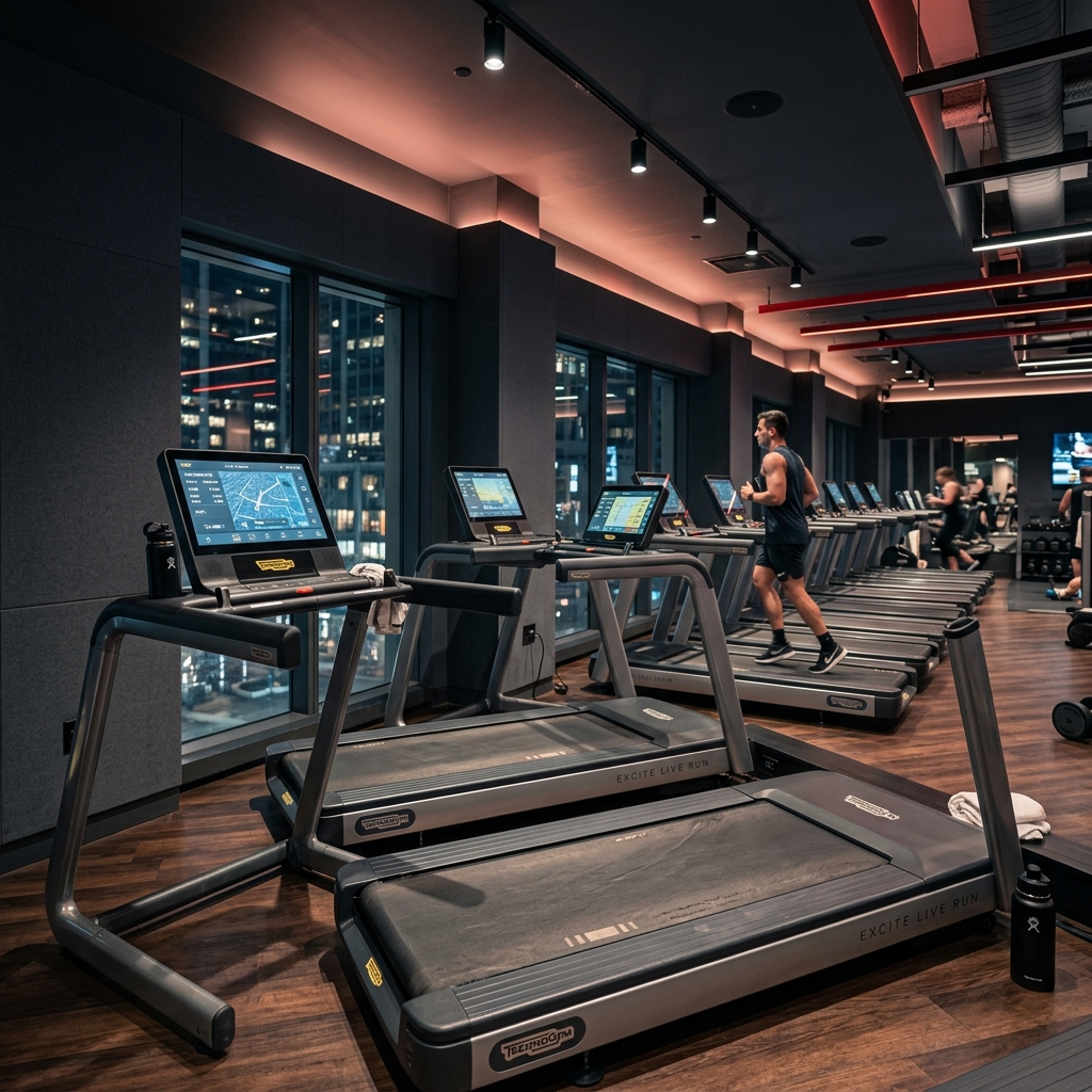 Gym Cardio Setup
