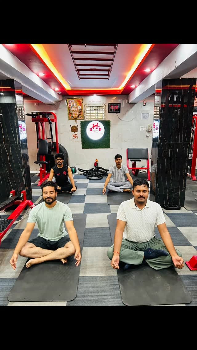 Yoga Group Class inside RD Fitness