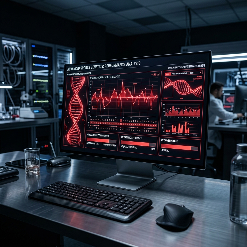 DNA Analysis console visual