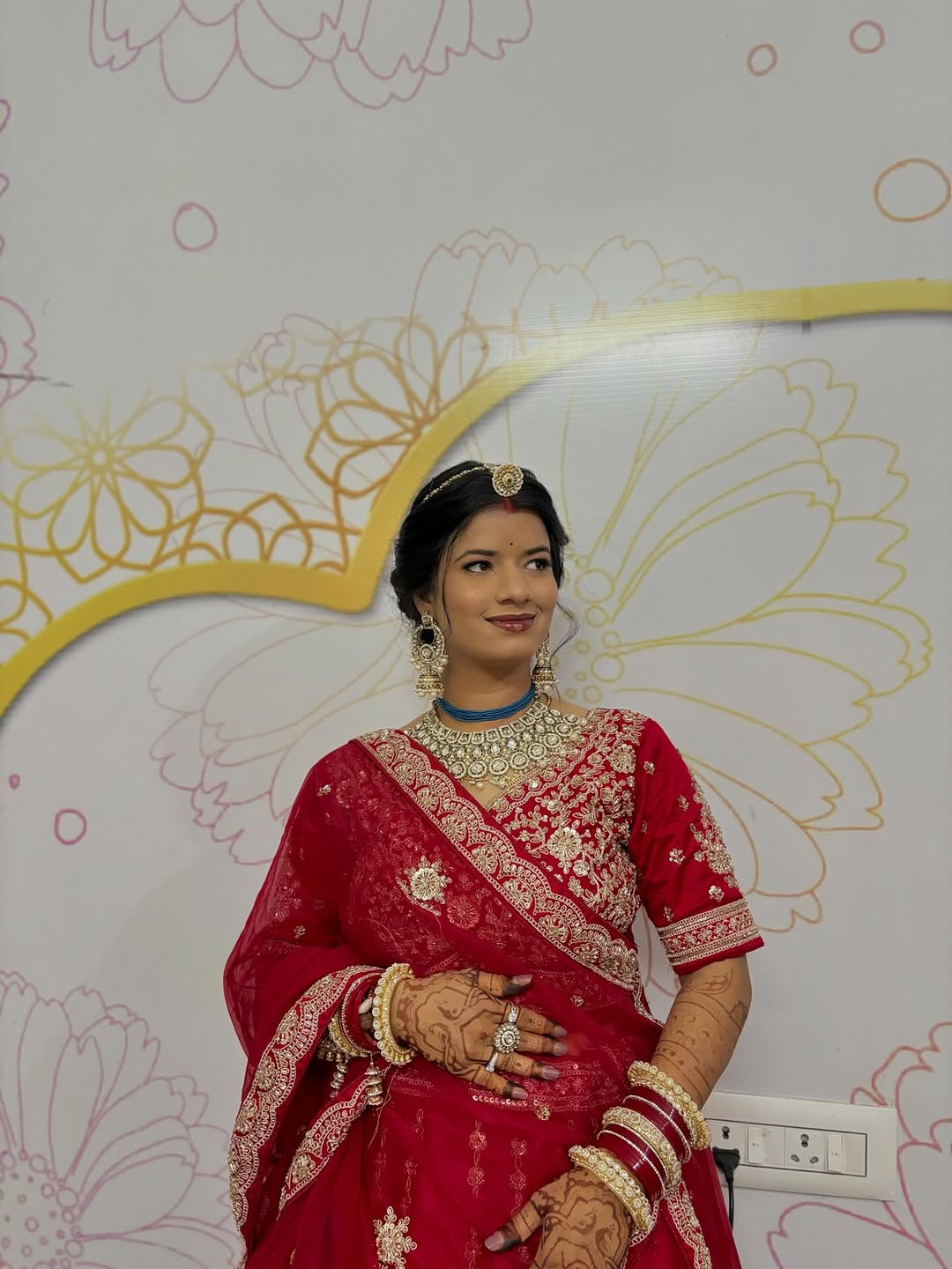 Golden Zardosi Rajputi Poshak